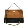 2025 New Women's High-End Retro Shoulder/Crossbody Bag with Iron Chain - Versatile Tote for Commuting