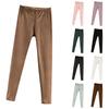 Women's Brushed Cold-proof Inner Wear Leggings Plus Fleece Warm Pants
