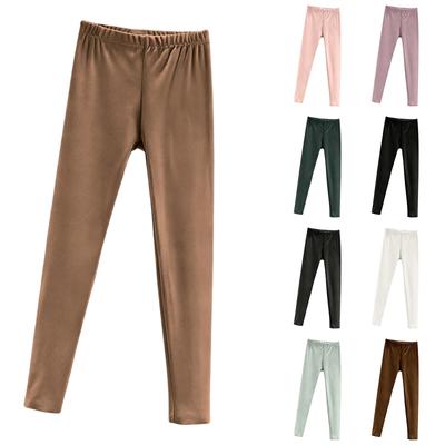 Dammode Borstade Kallskyddande Underställ Leggings Plus Fleece Varma Byxor