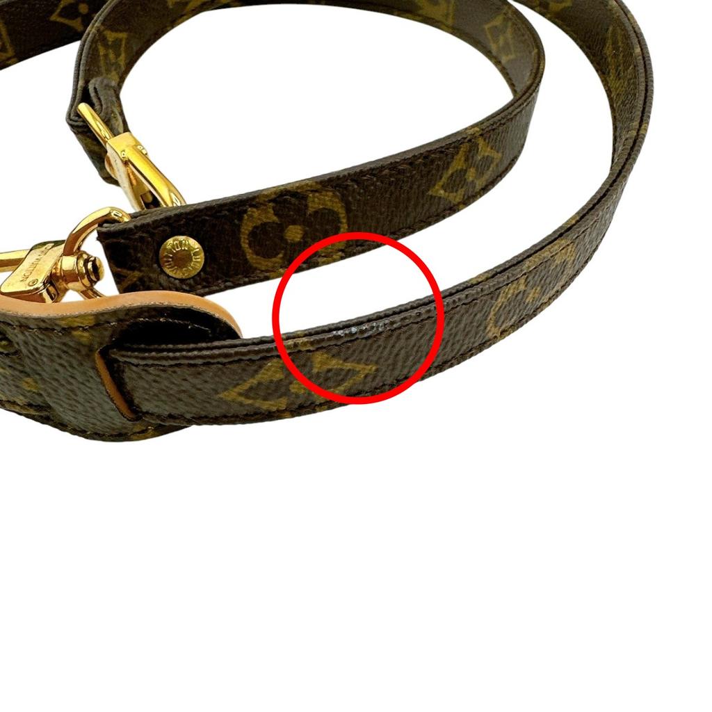 Louis Vuitton Strap Monogram With Shoulder Rest J75011 Shoulder Strap Used