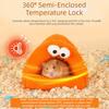 Cozy Hedgehog Hideout Nest Cold-proof Pet Cotton Hut Hamster Bed House  Cage Accessories