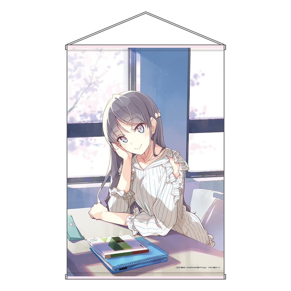 Kadokawa  Rascal Does Not Dream of Santa Claus  Production Visual B2 Tapestry Approx. 728mm x 515mm Polyester