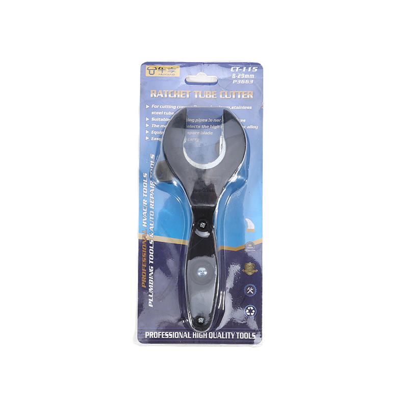 Ratcheting Tubing Cutter 8-29mm Universal Pipe Cutter Stainless Steel Copper Aluminium Ratchet Scissors Hose Cutting Hand Tools