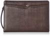 Offerman Berti Limited Edition Clutch Tasche, Braun, Hergestellt in Japan