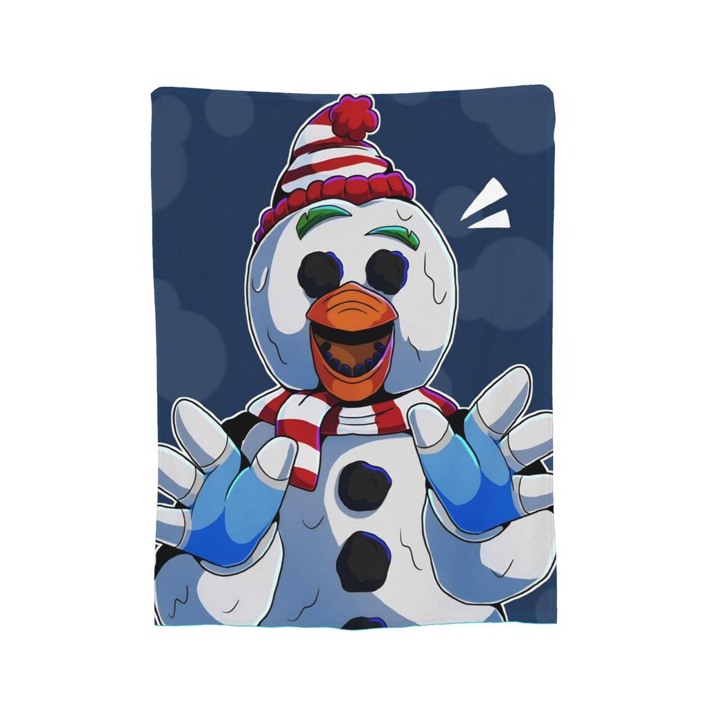 FNAF At Freddys Blanket Fleece Printed Breathable Super Warm Throw Blankets for Bedding Outdoor Bedspreads