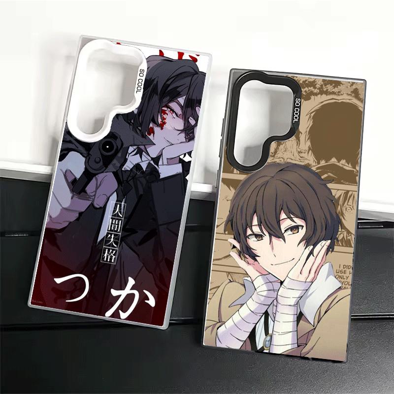 Bungo Stray Dogs Dazai Soft Phone Case for Samsung Galaxy S24 S25 FE S26 Edge S23 Ultra S22 Plus S21 + Shockproof Cover Back She