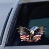 USA Whitehead Eagle Flag Reflective Decal, Premium Waterproof High Visibility Sticker for Car Motorcycle Styling