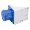 16A 220-250V Industrial Socket Plastic Industrial Plug Single Phase Socket  Surface Mounted