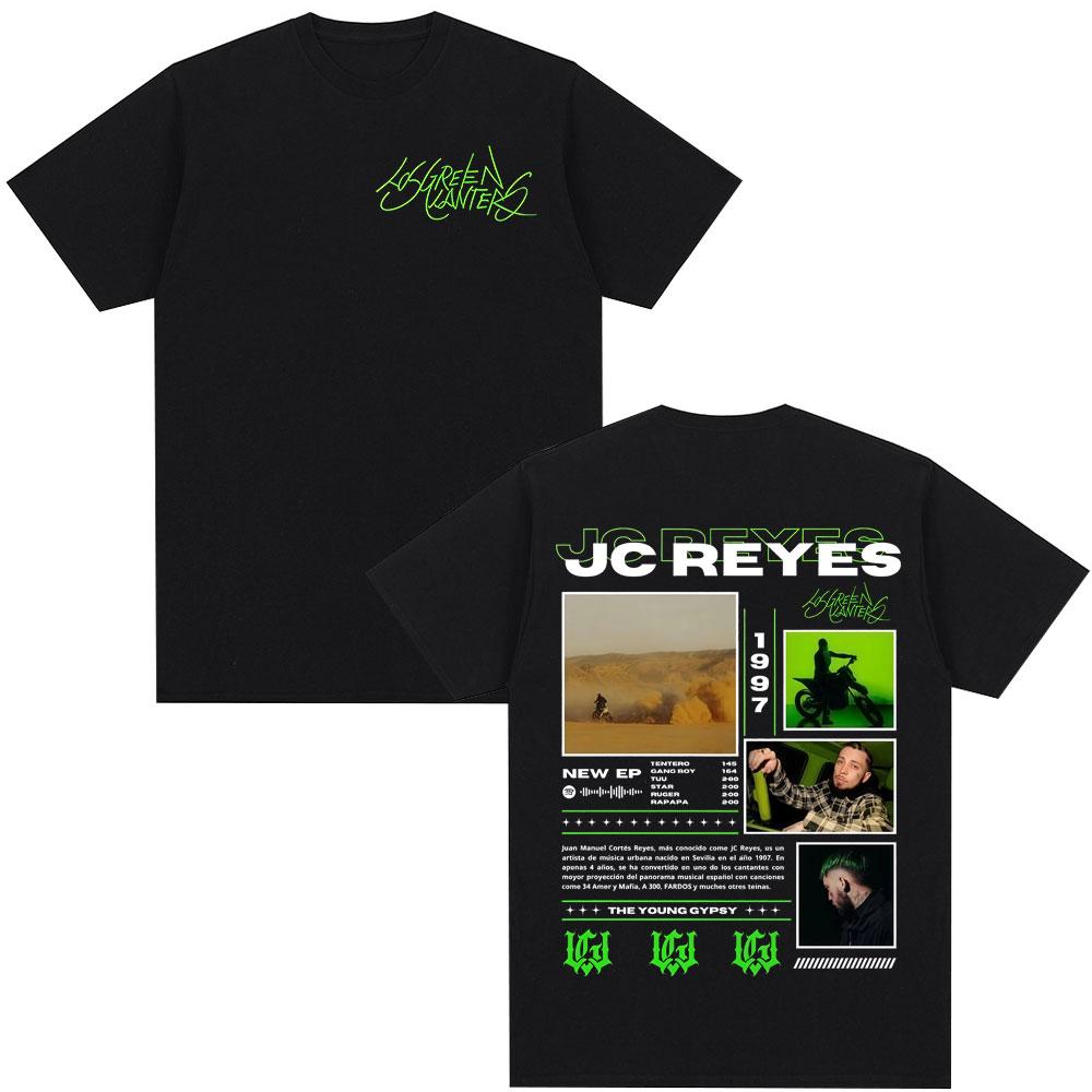 Rapper Jc Reyes Album Tour 2025 Graphic T Shirts Unisexs Women Hip Hop Fashion Tshirts Cotton Casual Oversized Tshirt Streetwear
