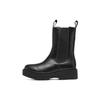 Mid Top Slip On Martin Boots Women Boots Black 167343-BBK