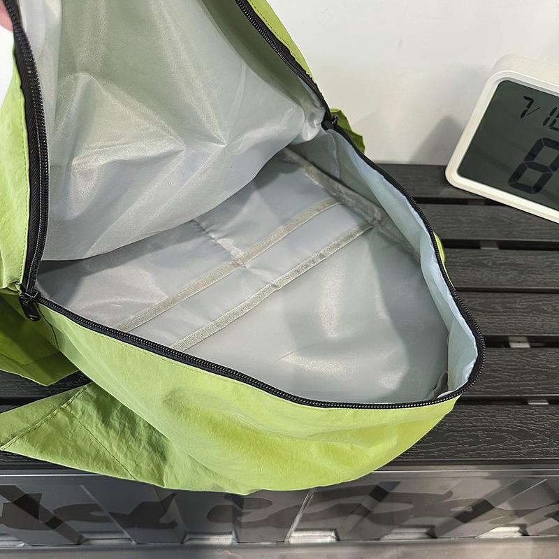 School bag new lightweight outdoor wind brim backpack Japanese ins simple Mori travel parent-child backpack men