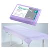 Disposable Fitted Sheet 77cm X 210cm Purple Foiled 54g Medixpro 5 Pcs