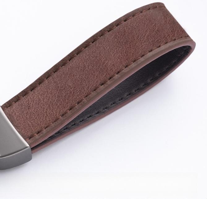 Leather Car Key Case Bag For ix25 ix35 i10 i30 Solaris Tucson Sonata Santa Fe Sport Mistra Elantra Creta Verna 2015-2018