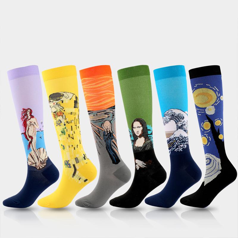 Summer Breathable Sweat-Absorbent Anti-Slip Knitting Sporty Sport Socks Women