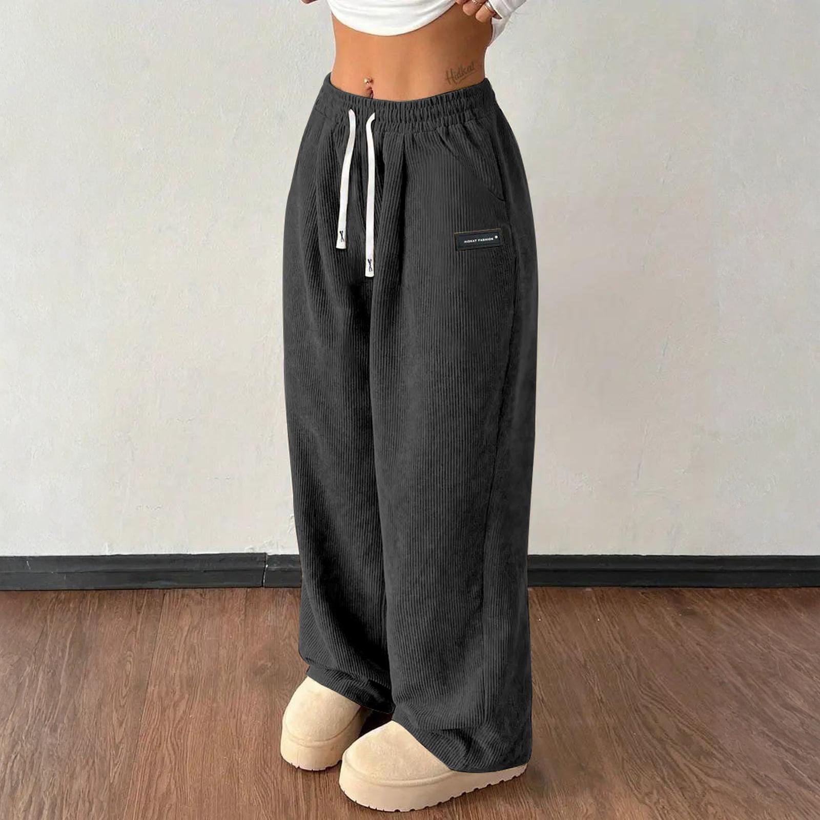 

Жіночі прямі штани Модні повсякденні штани Nine Point Harlan Pants XXL