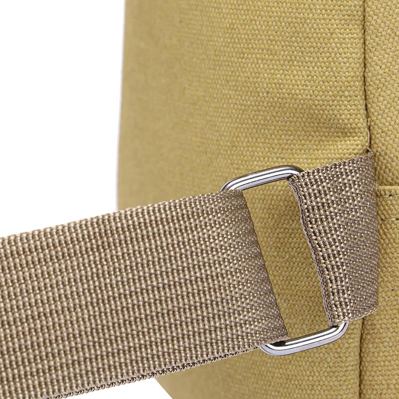 Chest Bag Men's Canvas Shoulder Crossbody Bag Outdoor Cycling Mobile Phone Bag
