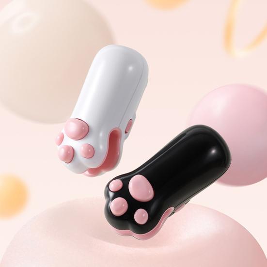 Mini Katzenpfoten-Beutelversiegler mit Cutter USB Wiederaufladbar Tragbar Snacks Lebensmittel Vakuumbeutel Heißsiegelmaschine Wiederverschließer Öffner Küchenhelfer