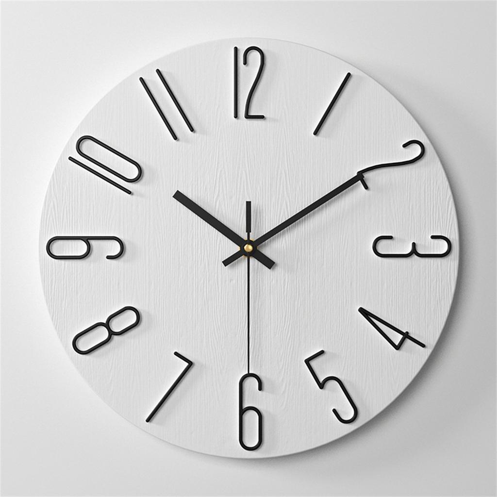 11 inch wall clock Home living room wall clock Modern simple silent clock