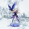 Game Impact New Stand Figure Acrylic Yelan Chevreuse Navia Xiao Cosplay Model Plate Desk Decor Fans Friend Gift