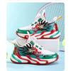 Youth style shoes Boys Basketball Shoes Kids Lightweight Anti-Slip Rubber Sole Winter Warm Lined Sneakers With Rotating Buckle