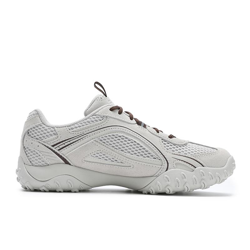 FILA Pebble Retro Series Versatile Comfortable Trendy Casual Low-Top Running Shoes Women sneaker Pale-Gray F12W512157FMB