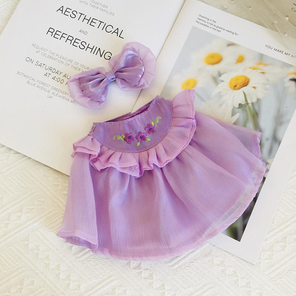 Medium 30cm Handmade Doll Clothes for Jointed Bear - S Size Belle Lulu Outfit Gift for Girls