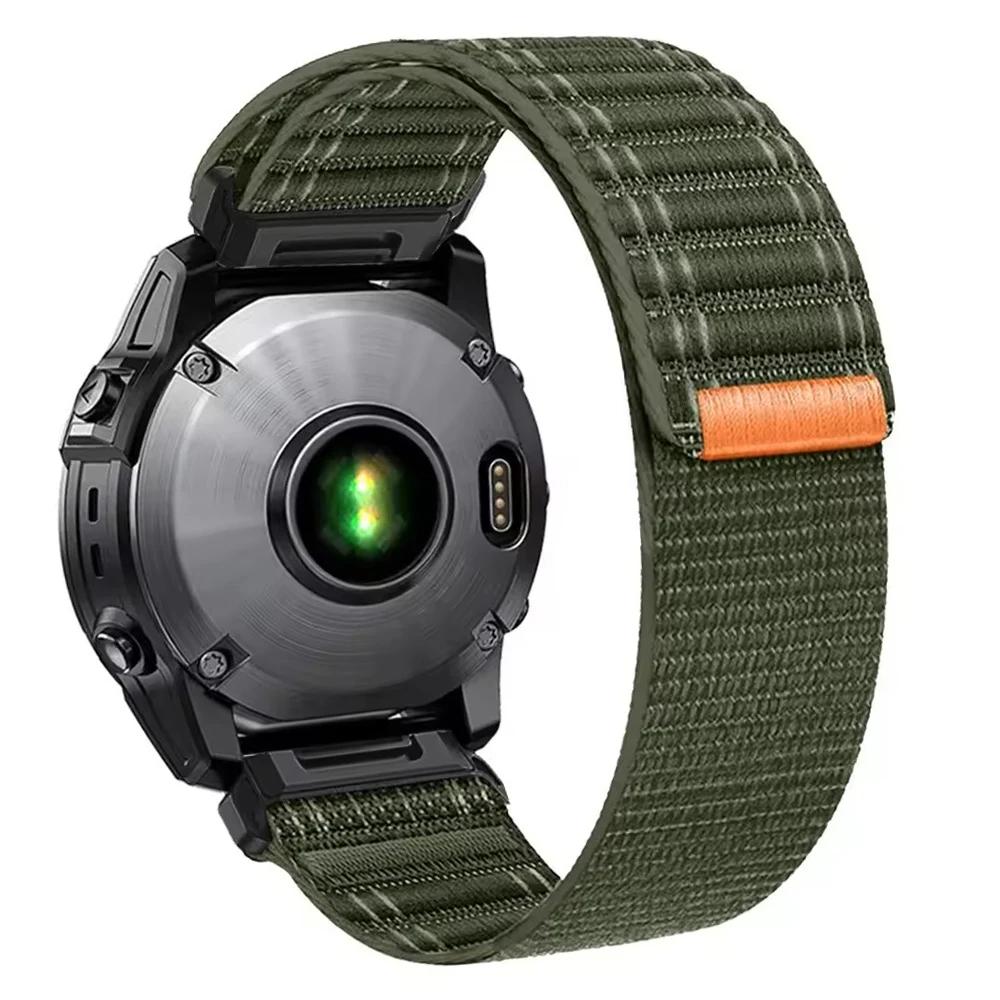 22/26mm Rychloupínací nylonový řemínek pro Garmin Fenix 8 pro Enduro 3 Tactix 8 Náramek pro Garmin Instinct 2/2X 3 Řemínek Příslušenství
