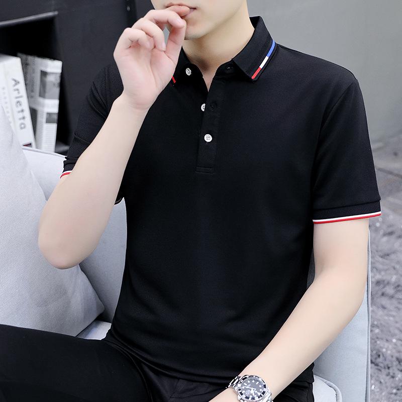 2026 Men's Short Sleeve Polo T-Shirt, New Style Lapel Casual Top