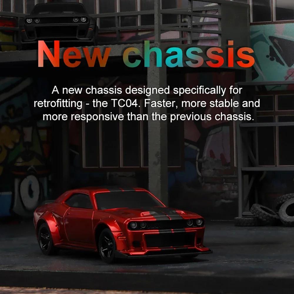 TURBO RACING 1:76 Drift Car C61 C62 C63 C64 Flat Running C74 C75 Full Scale Mini Remote Control Car Rc Simulation Desktop RTR