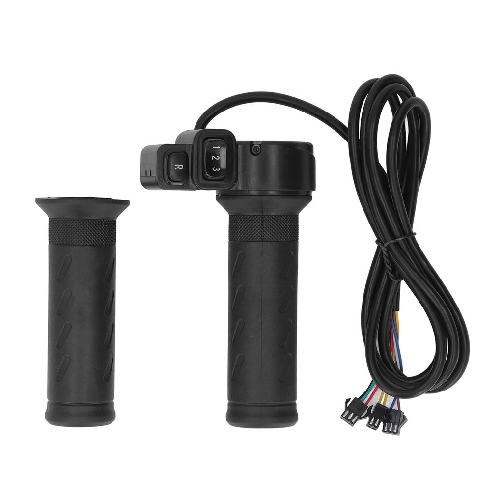 1 para manetka gazu obrotowa do roweru elektrycznego, skuter elektryczny, uchwyt kierownicy na 22 do