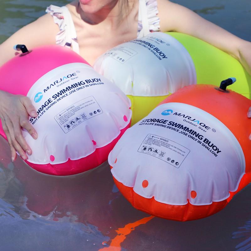 Waterproof Floating Swim Bag With Storage Compartment Adults Pool Beach Water Sports