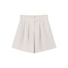 Ice Silk Shorts Women's New Summer Thin Loose High Waist Thin Versatile Suit Five-point Pants