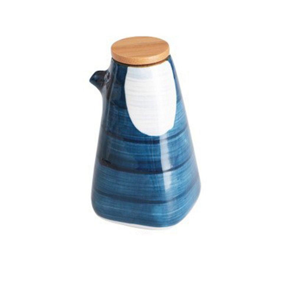 Pepper Retro with Bamboo Lid Storage Creative Spice Jar Seasoning Box Cruet Pot Condiment Container F