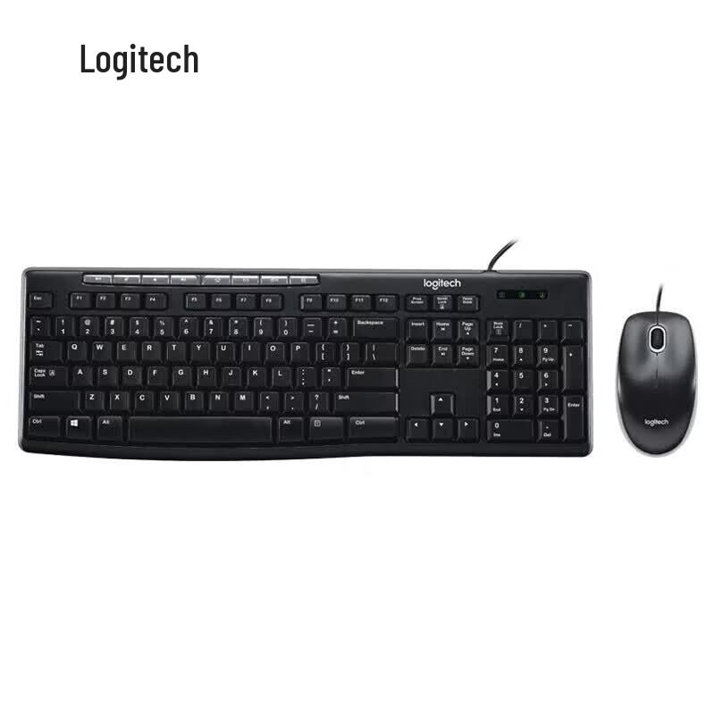 Logitech MK200 Wired Keyboard and Mouse Combo