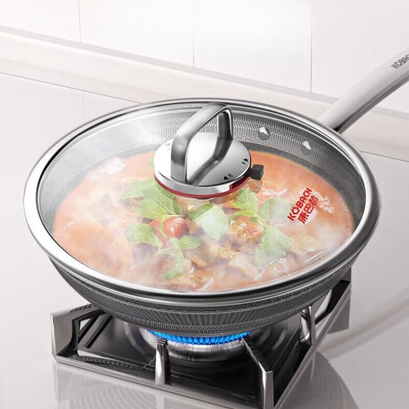 Kangbach 6th Gen 32cm Double Honeycomb Non-Stick Wok