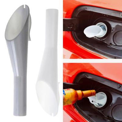 Fuel Filler Funnel for Car, Original Car Fuel Port Refill Fuel, Hook Storage Fuel Tank Filler Tube, Hard Plastic Fuel Tank Funnel, Durable Car