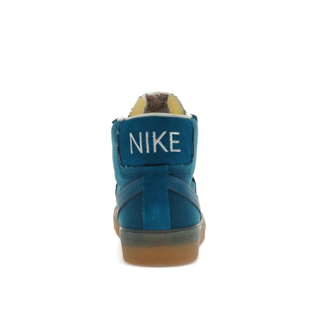 Nike Pantofi unisex Zoom Blazer Mid Premium Plus SB Teal Gum Verde Green-Abyss Phantom DV5468-300