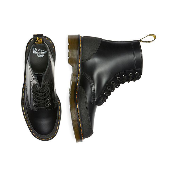 Dr. Martens 1460 Leather Patchwork Boots Unisex Boots Black 27466001