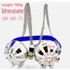 New 3 Colors Stainless Steel Women Adjustable Chastity Bra Lock Female Chastity Device Breast Protection Roleplay Sex Toys