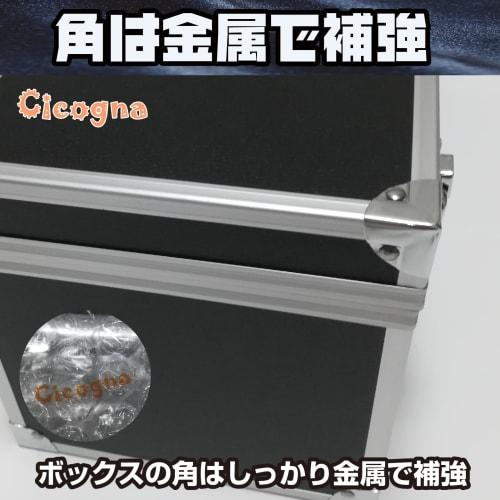 Cicogna PSA BGS Certified Magnetic Loader Card Storage Case, Large Capacity Attache Case, Box, Trading Card Deck Storage Box, Deck Holder (Type A: 3 R