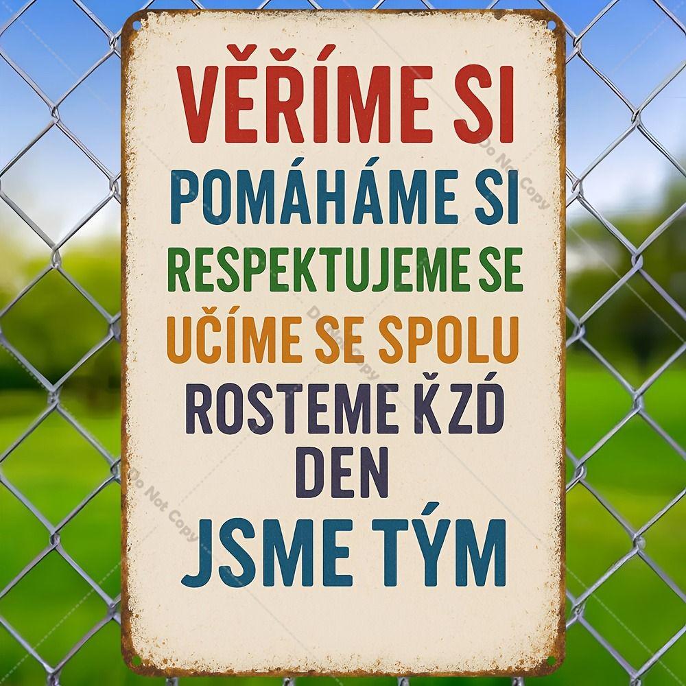 Decorative Metal Wall Sign 20x30cm Retro Tin Poster Vintage Artwork