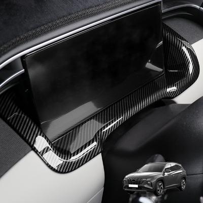 For Hyundai Tucson NX4 2026 2026 2026 Center Console Dashboard Frame Panel Decoration Cover Trim Carbon Fiber Car Accessories