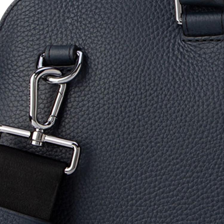 New MICHAEL KORS MK Cooper Cow Leather Shoulder Bag, Handbag, Briefcase Large Men's Marine Blue 37U2LCOA7L-406