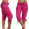 Plus Größe Frauen Hosen Sommer Lose Elastische Taille Casual Hosen Freizeit Hosen Hosen