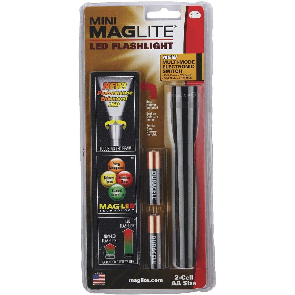 Mini Maglite 2nd LED 2AA SP2201HY Black MAG-LITE (2 AA)