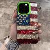 American Flag Pattern Design IMD Phone Case For iPhone 17 16 Pro Max 15 Plus 14 13 12 11 17Air 16E XS X XR Shockproof Hard Cover