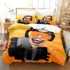 Juego de Ropa de Cama Estampado de Skibidi Toilet, Funda Nórdica más 2 Fundas de Almohada, Estilo de Tendencia Divertido Textiles Suaves de Microfibra para Dormitorio
