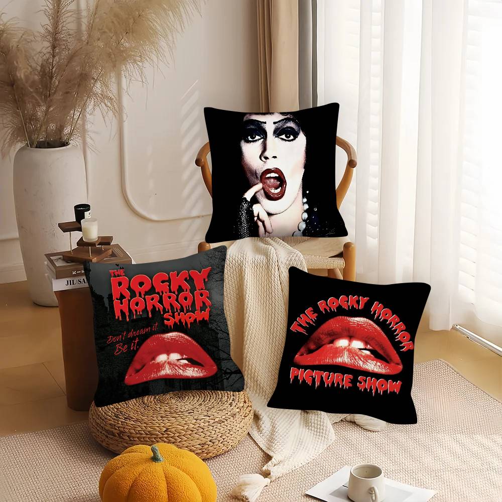 1Pc The Rocky Horror Picture Show Movie Pillow Case Fashion Square Pillowcase Bedroom Sofa Room Ins Decoration Leisure