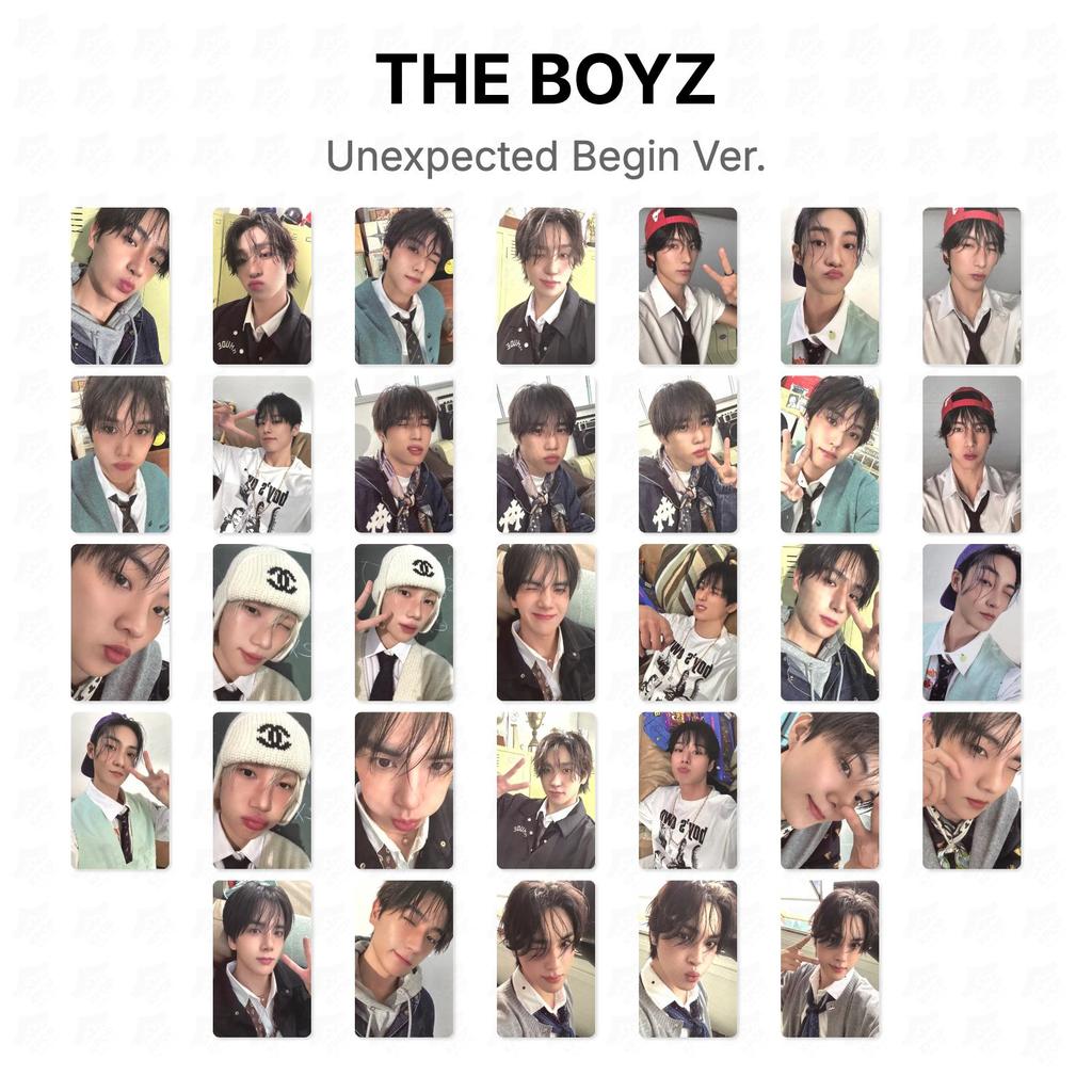THE BOYZ Unexpected Begin Ver. Official Photocard