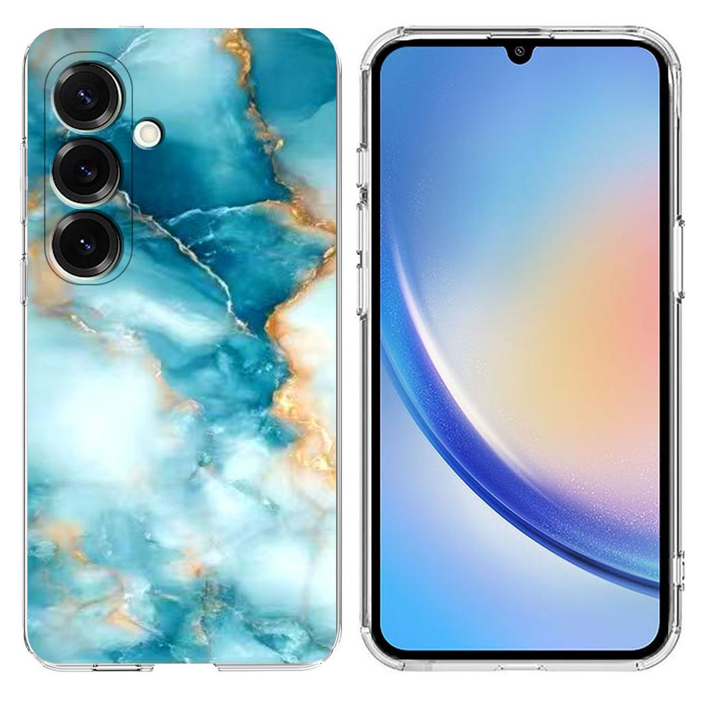 For Samsung Galaxy A15 4G/A15 5G Case Marble Pattern Printing Soft TPU Phone Cover